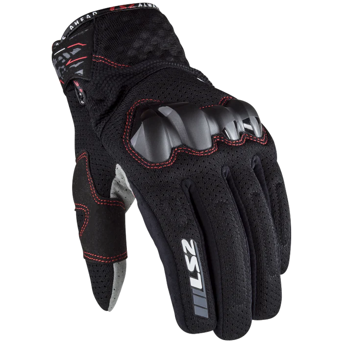 Ls2 Chaki Lady Gloves Black