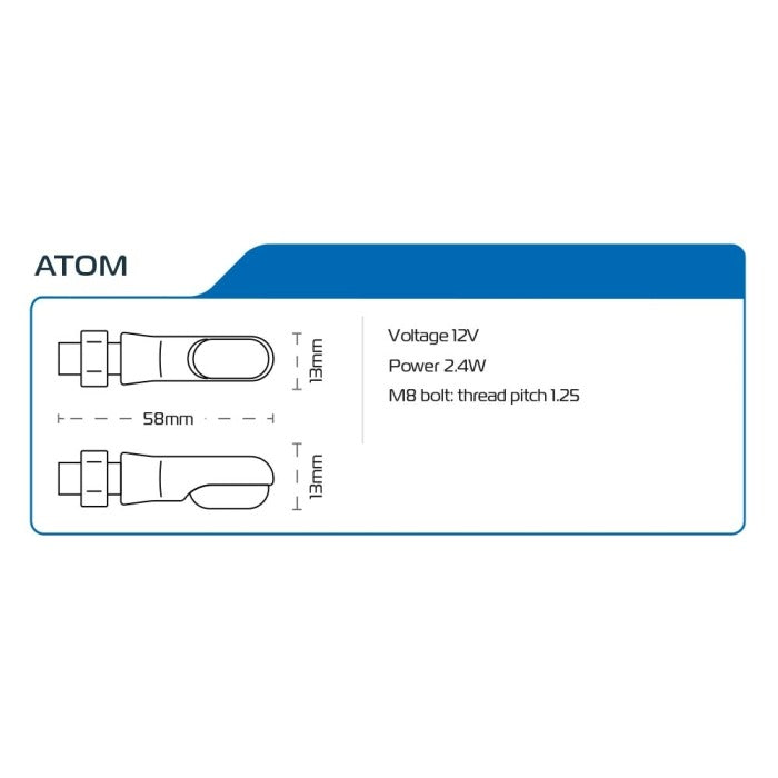 Oxford ATOM Mini Indicators (incl. 2 resistors)