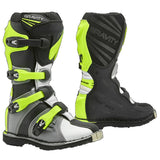 FORMA GRAVITY MOTOCROSS BOOTS WHITE YELLOW FLUO
