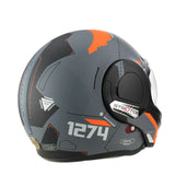 Viper F242 Reverse Motorcycle Flip Front Touring Helmet