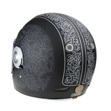 Viper F659 Retro Style Motorcycle Full Face Helmet