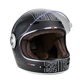 Viper F659 Retro Style Motorcycle Full Face Helmet