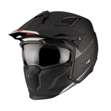 MT Streetfighter SV S Solid A1 Matt Black Adventure Helmet images