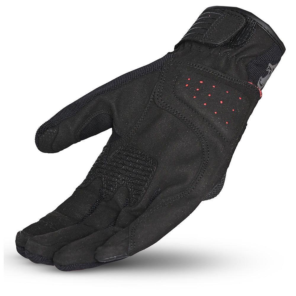 BELA Hero Air - Summer Mesh Gloves - Black Gray Red