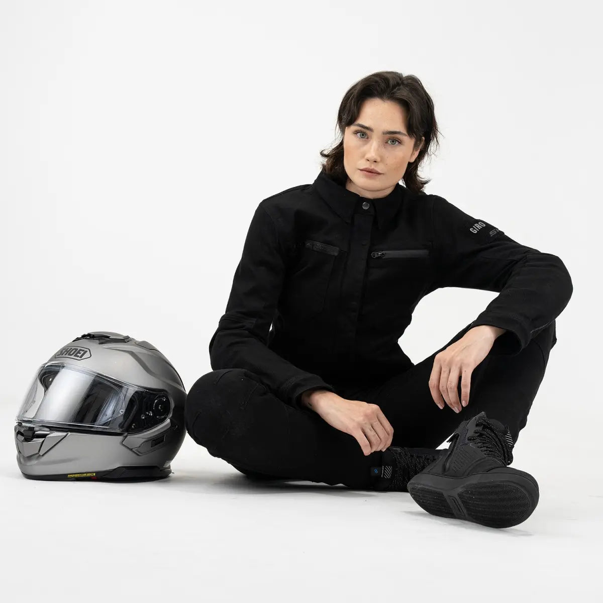 Shima Giro Lady Chaqueta Negra