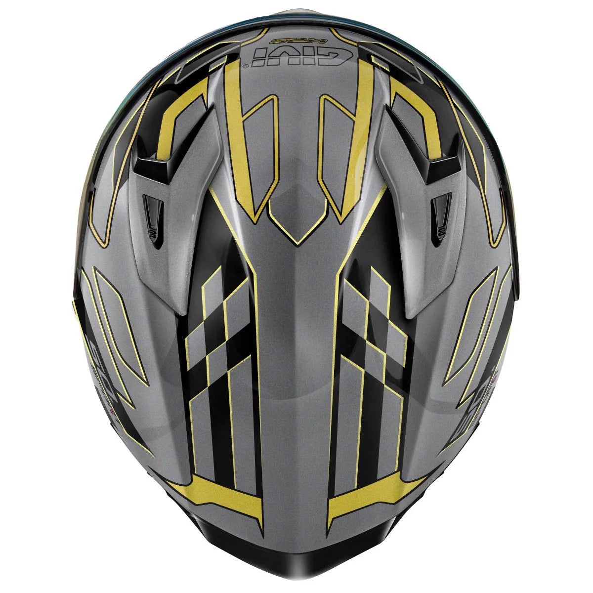 GIVI 50.9 Assault Full Face Helmet Titanium Dark Bronze Gold