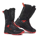 SEVENTY SD-BA6 STELVIO HIGH Unisex Motorcycle Boots for Adventure Black/Red