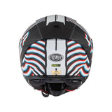 Premier Hyper PS Y8 BM Cross road Motorcycle Helmet – Black/White