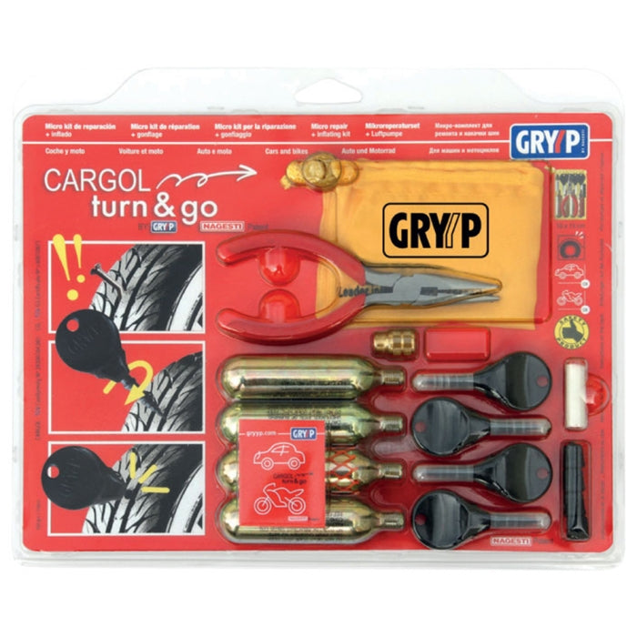 GRYPP Cargol Turn & Go Kit for Road Bike & Car maximomoto.uk!