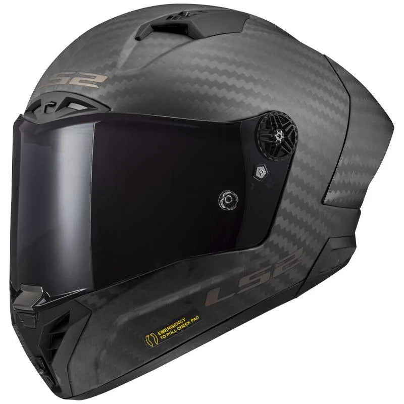 LS2 FF805 Thunder GP Pro FIM ECE 22.06 Full Face Helmet Matt Black
