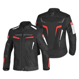 BELA SPRINTER KIDS MOTORCYCLE TEXTILE JACKET BLACK RED