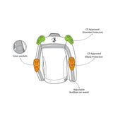 Bela Night Hawk Motorcycle Leather Jacket Brown