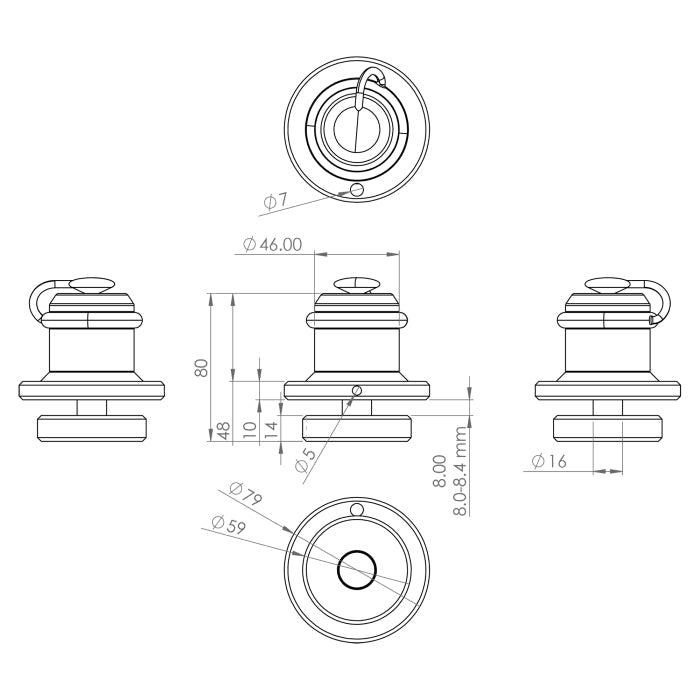 Oxford Beast Diamond Approved Maximum Security Brake Disc Lock
