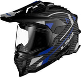 LS2 MX701 EXPLORER C MOTORCYCLE ADVENTURE HELMET BLUE