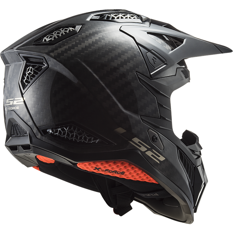 Ls2 Mx703 X-Force Motocross Helmet Gloss Carbon-06