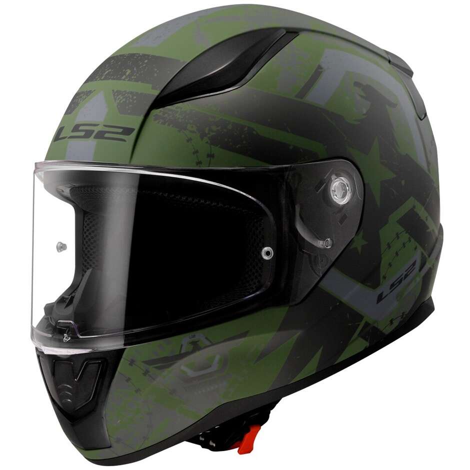 LS2 FF353 Rapid II Full Face Motorcycle Helmet Military Matte maximomoto.uk!