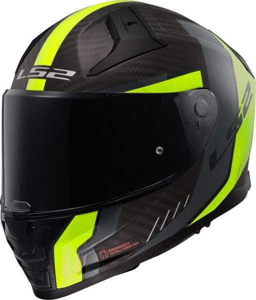 Ls2 Ff811 Vector Full Face Helmets Grid Matt H-V Yellow-06
