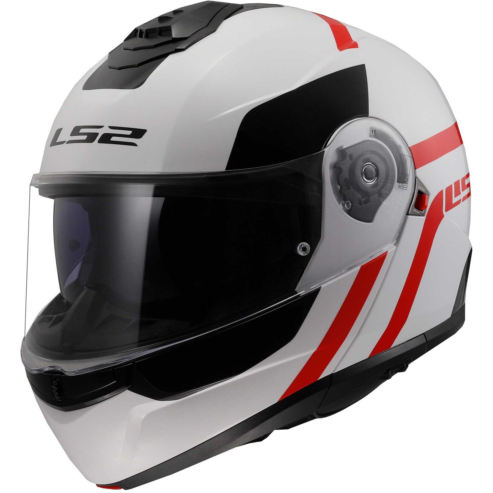 Ls2 Ff908 Strobe Moduler Helmet Autox White Red-06