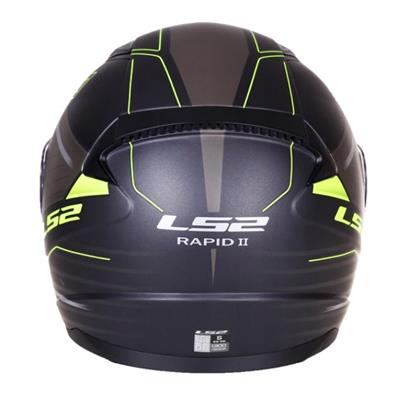 Ls2 Ff353 Rapid Rokku Full Face Helmet M.Black H-V Yellow-06