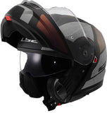 Ls2 Ff908 Strobe Ii Orion Modular Helmet M.Black Purple Blue-06