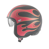 Premier Classic FR2BM Retro Style Open-Face Scooter Helmet