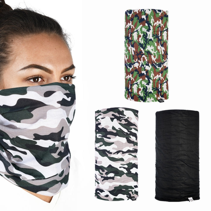 Oxford Comfy 3-Pack – Multifunctional Neck & Headwear Camo maximomoto.uk1