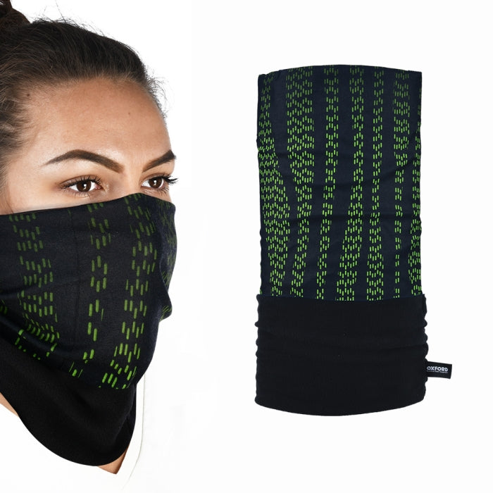 Oxford Snug Thermal Multi-Functional Head & Neck Haste Green maximomoto.uk!