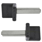 Oxford Rear Paddock Stand L-Cups Pair Maximomoto.uk