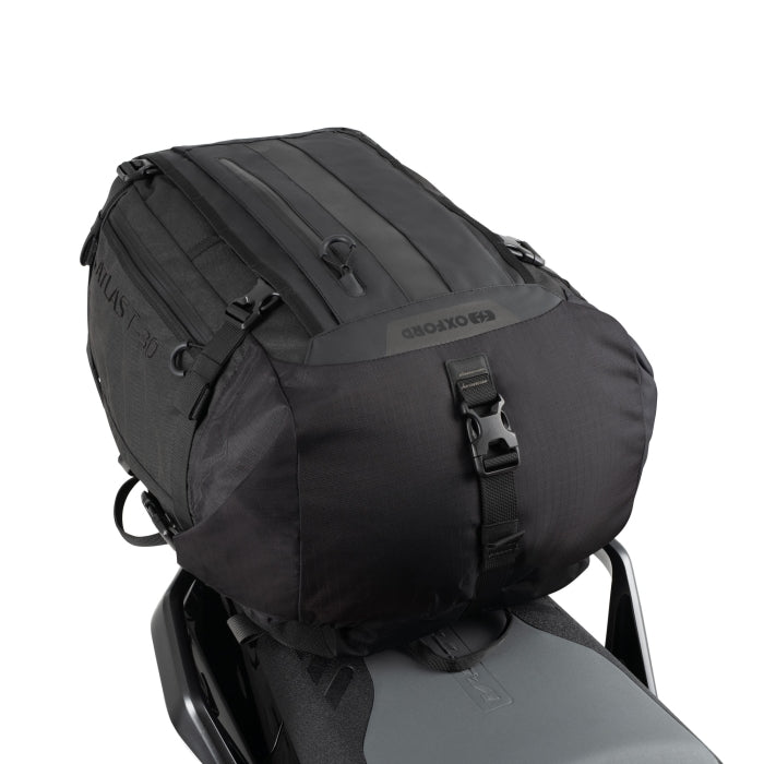 Oxford Atlas T-30 Tourpack 30L Waterproof Modular Motorcycle Luggage maximomoto.uk