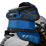 Oxford M30R 30 L Capacity Magnetic Tank Bag with Backpack Conversion Blue maximomoto.uk!