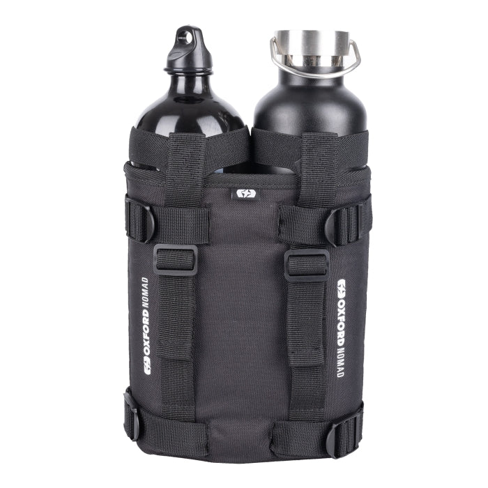 Oxford NOMAD Bottlestas Dual Bottle Holder for Fuel & Water Flasks
