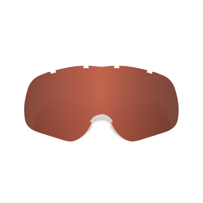 Oxford Fury Junior Goggle Replacement Lens Red maximomoto.uk!