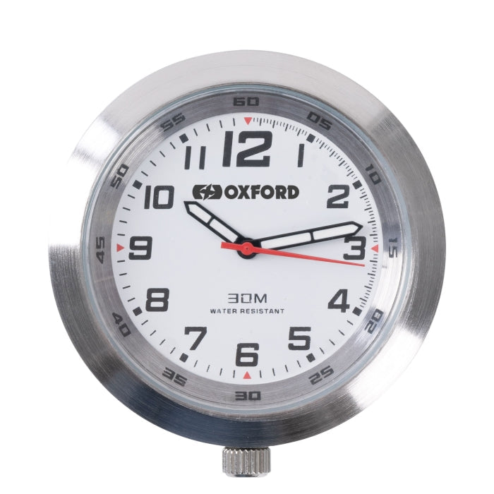 Oxford AnaClock Weather Resistant Motorcycle Analogue Clock