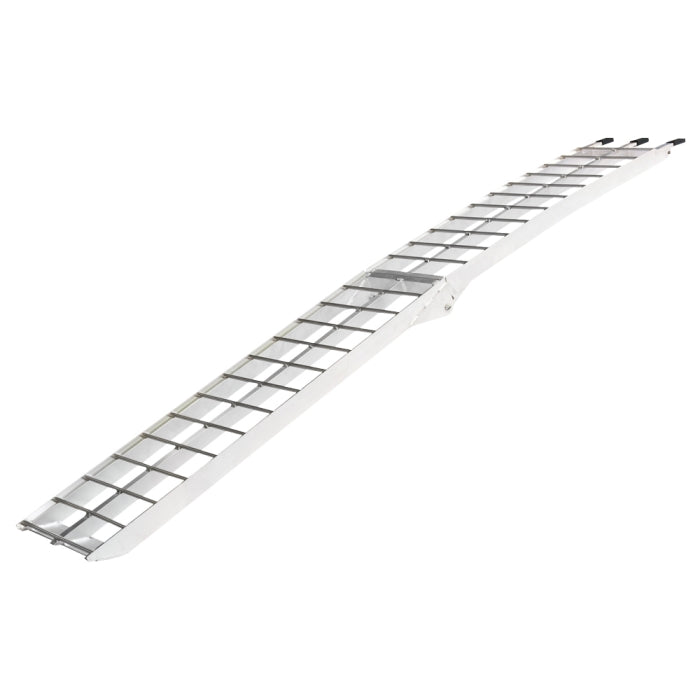 Oxford Aluminium Foldable Loading Ramp 2.1 m Curved Ramp Silver maximomoto.k!