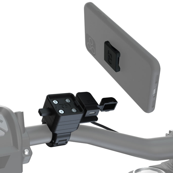 Oxford CLIQR USB Type C Handlebar Mount maximomoto.uk