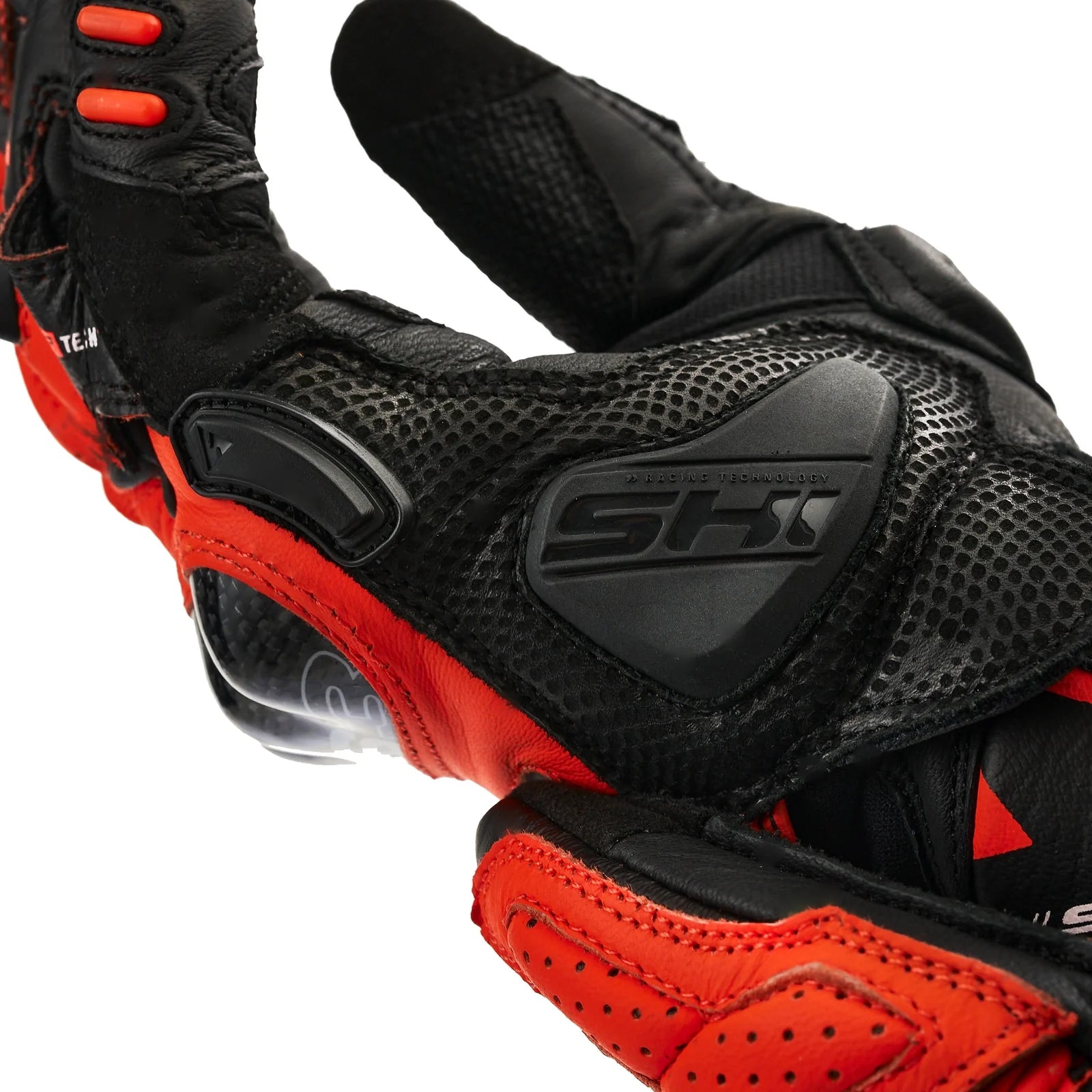 SHIMA XRS-3 SHORT RACING GUANTES MEN NEGRO/ROJO