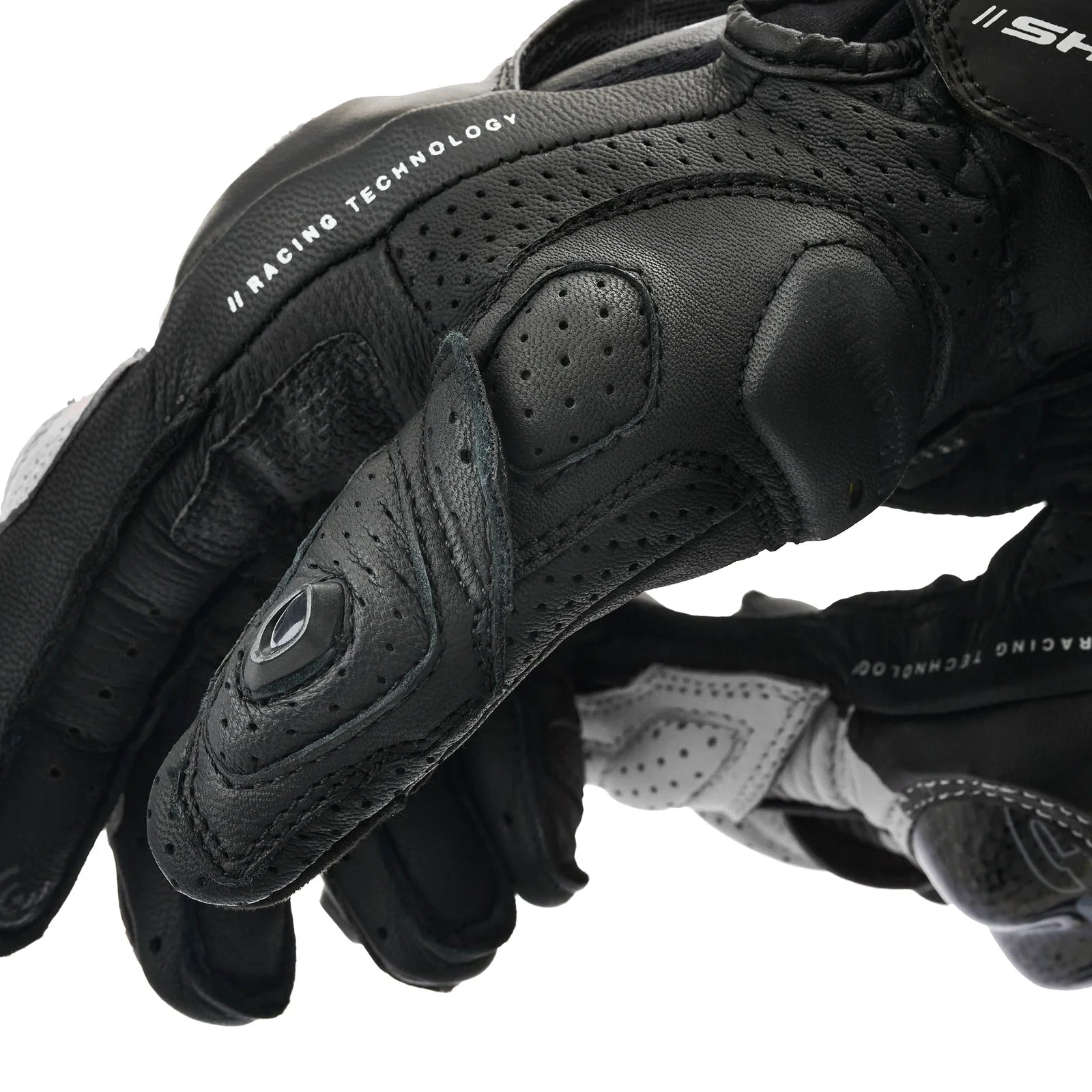 SHIMA XRS-3 SHORT RACING GUANTES MEN NEGRO/BLANCO