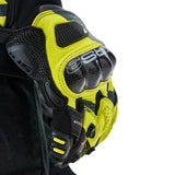 SHIMA XRS-3 SHORT RACING GUANTES MEN NEGRO/AMARILLO FLUO