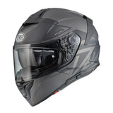 Premier Devil MN17BM Full-Face Motorcycle Helmet – Black