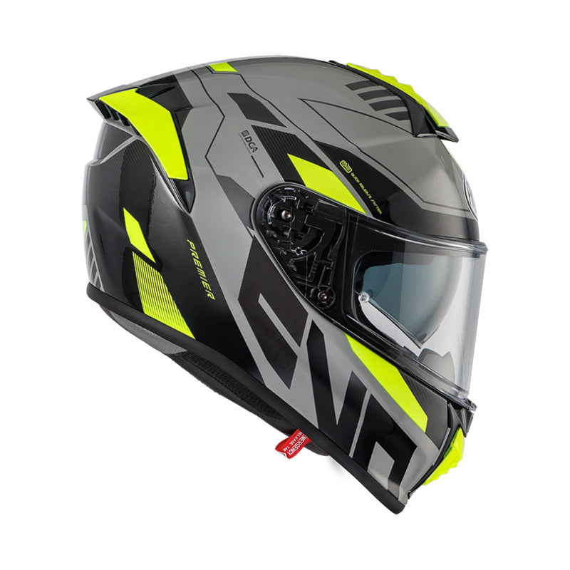 PREMIER EVOLUZIONE PR11 INTEGRAL NEGRO AMARILLO - CASCO