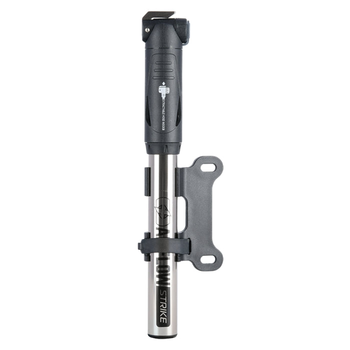 Oxford Airflow Strike Alloy Mini Hand Pump with Gauge maximomoto.uk!