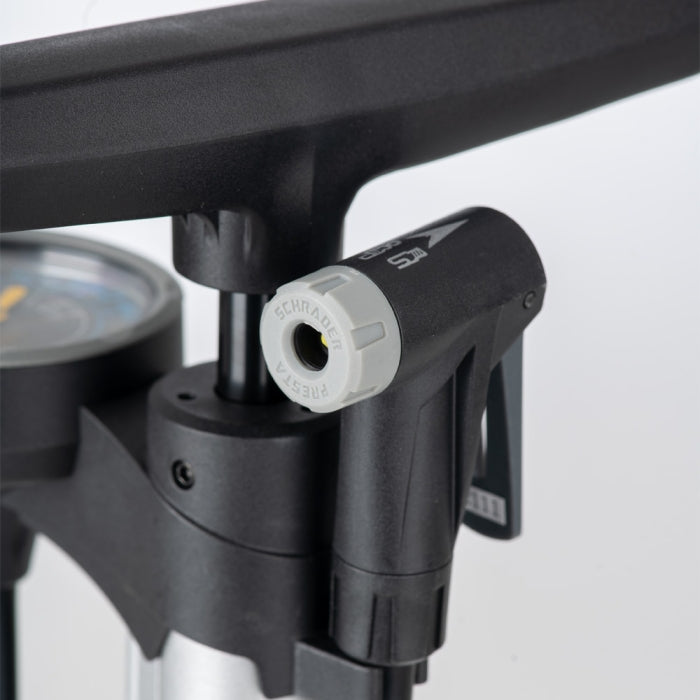 Oxford Airtrack Pro 2.0 Pressure Gauge Motorcycle Track Pump Black