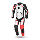 r tech defender gp 1 pc motorcycle suit white black red