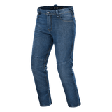 SHIMA RIDGE Men Motorbike Touring Jeans Blue