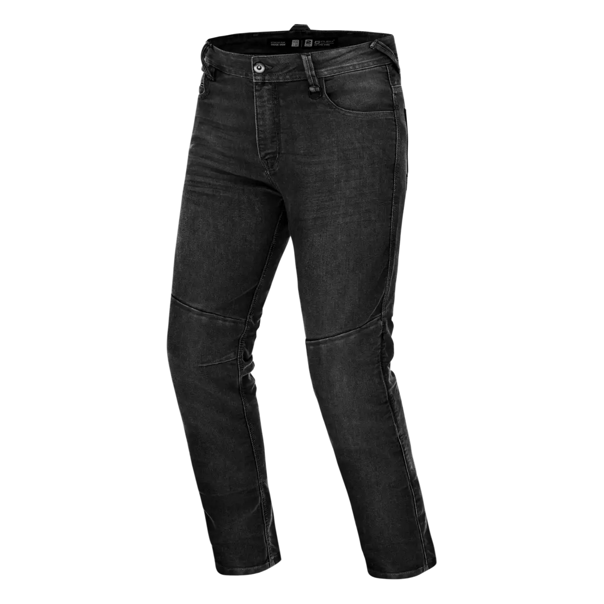 SHIMA RIDGE Men Urban Motorcycle Jeans Black