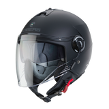 CABERG IVIERA V4 X Jet Motorcycle Helmet Matte Black