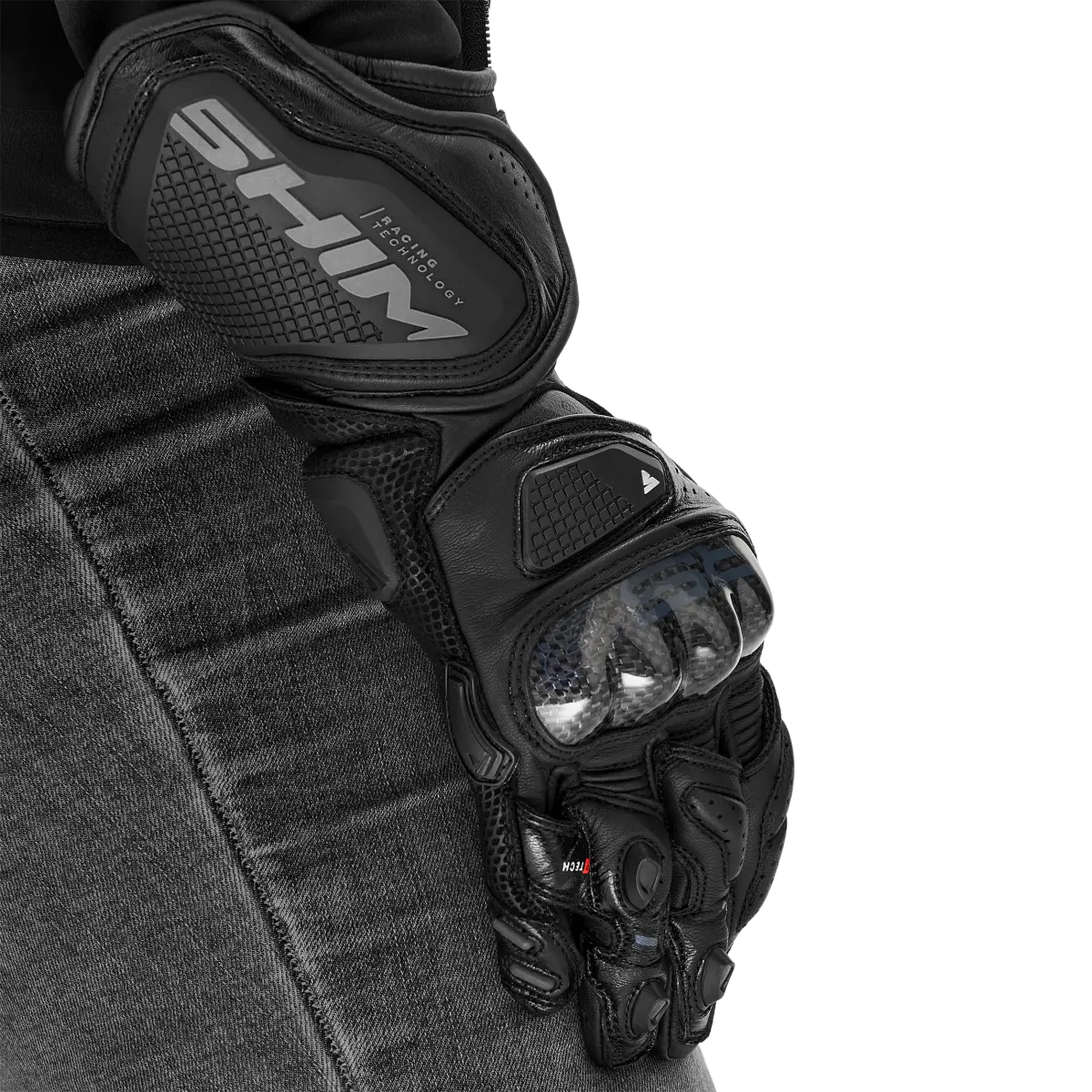 SHIMA RS-3 LADY MOTORCYCLE GLOVES BLACK