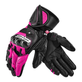 SHIMA RS-3 LADY MOTORCYCLE GLOVES BLACK PINK