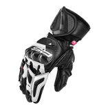SHIMA RS-3 LADY MOTORCYCLE GLOVES BLACK WHITE