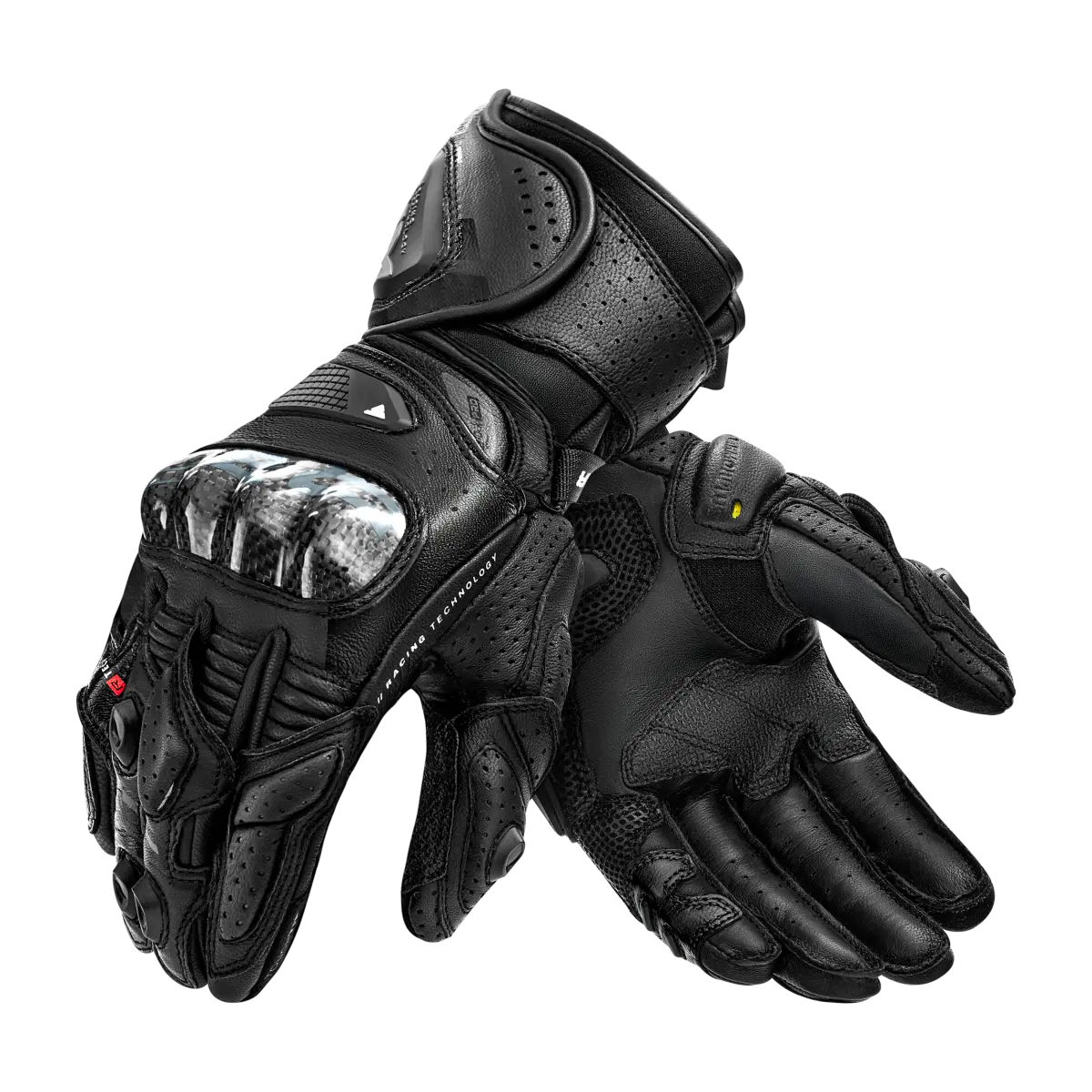 SHIMA RS-3 MEN MOTORCYCLE GLOVES BLACK